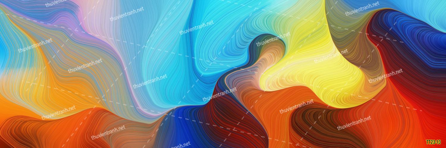 Tranh dán tường 3D trừu tượng- -TT23-13 - Kết quả tìm kiếm tranh tường
